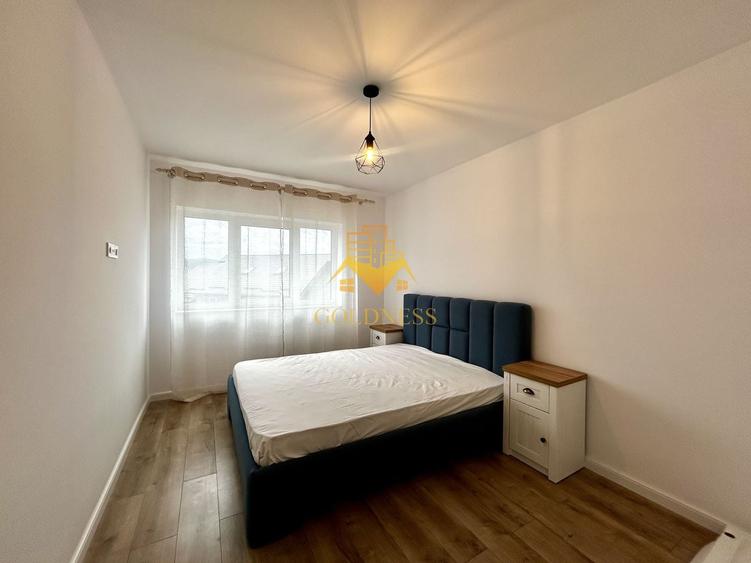 Apartament cu 2 camere semidecomandat, mobilat în Florești