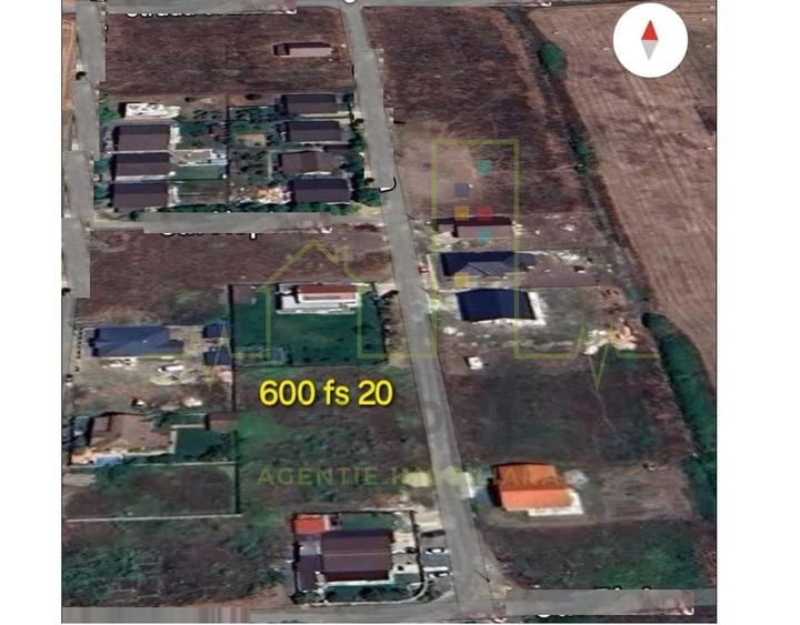 Teren Construcții intravilan de 600 mp, în Săcălaz
