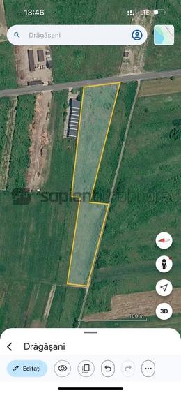 Teren de 9600 mp, în Central
