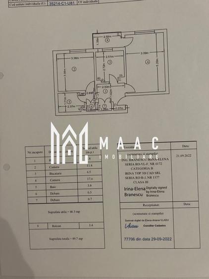Apartament cu 2 camere decomandat, mobilat în Ostroveni