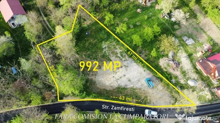 Teren de 992 mp, în Păușești