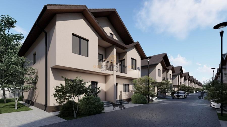 Duplex cu 4 camere cu Canalizare în Central
