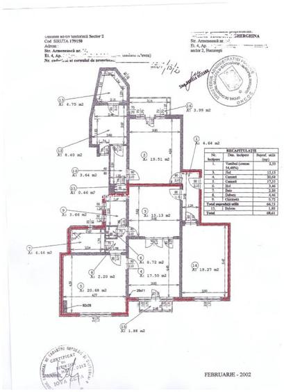Apartament cu 5 camere în P-ța Rosetti