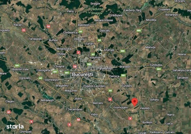Teren de 668 mp, în Vasilați