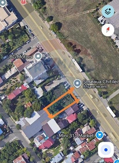Teren Construcții intravilan de 393 mp, în Chitila