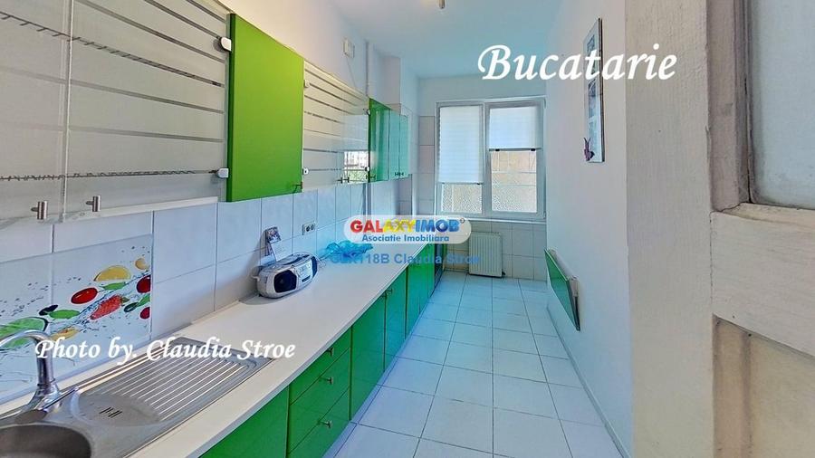 Apartament cu 2 camere semidecomandat, mobilat în Romană