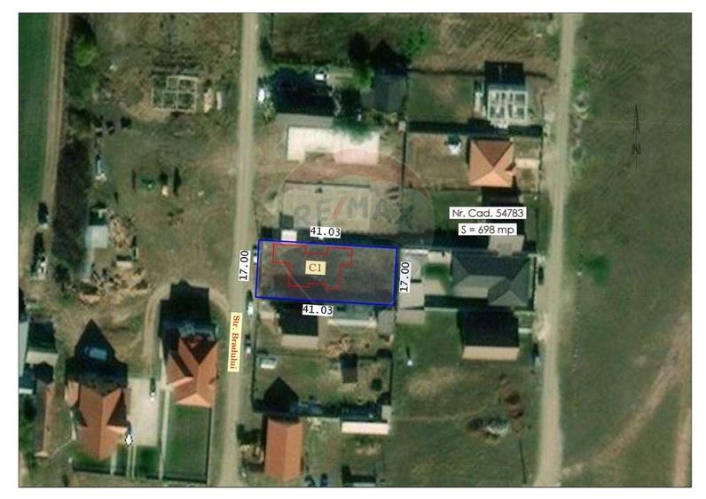 Teren Construcții intravilan de 698 mp, în Nojorid