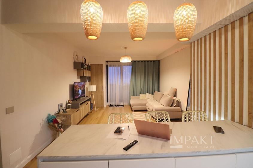 Apartament cu 2 camere semidecomandat, mobilat în Zorilor