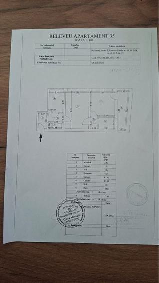 Apartament cu 2 camere în Câmpia Libertății