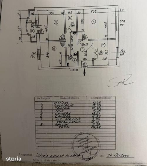 Apartament cu 3 camere decomandat în Centrul Civic