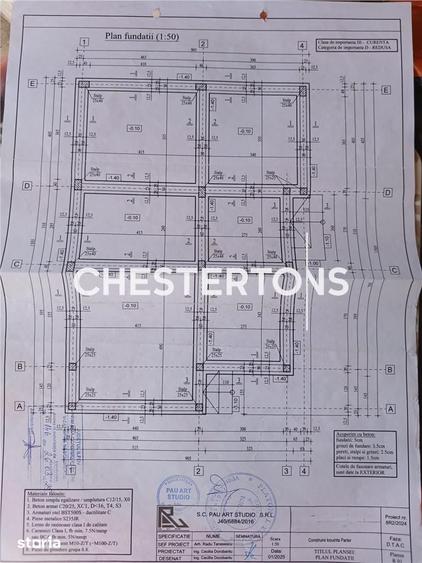 Casa individuala pe parter, teren 487 mp Comuna Berceni - 1