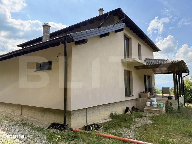 Casă cu 4 camere cu Teren 4150 Mp în Cheile Râșnoavei