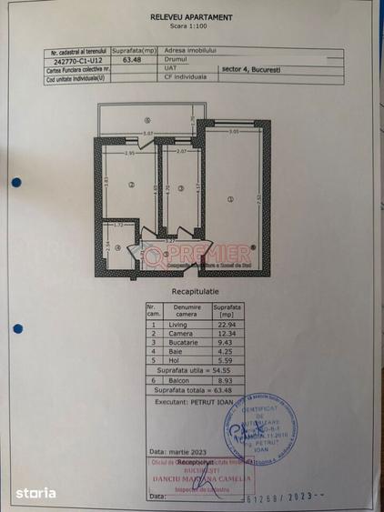 Apartament cu 2 camere în Central