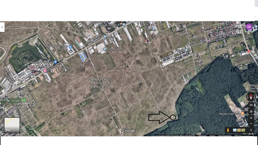 Teren Construcții intravilan de 1420 mp, în Băneasa