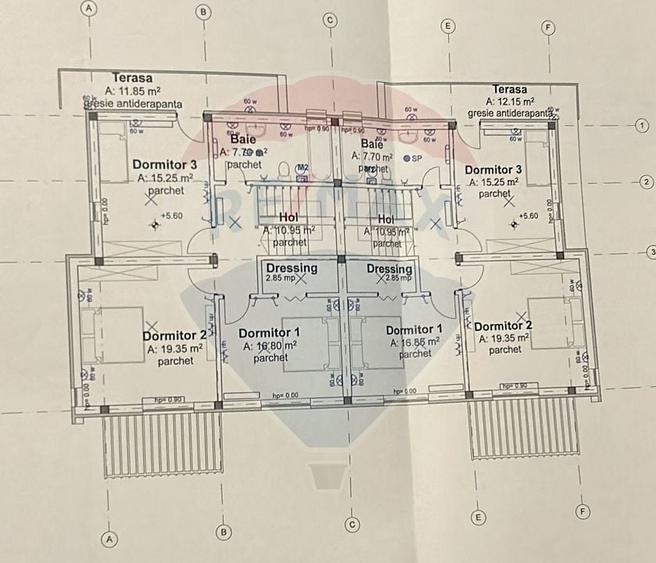 Duplex cu 4 camere cu Canalizare în Dezmir