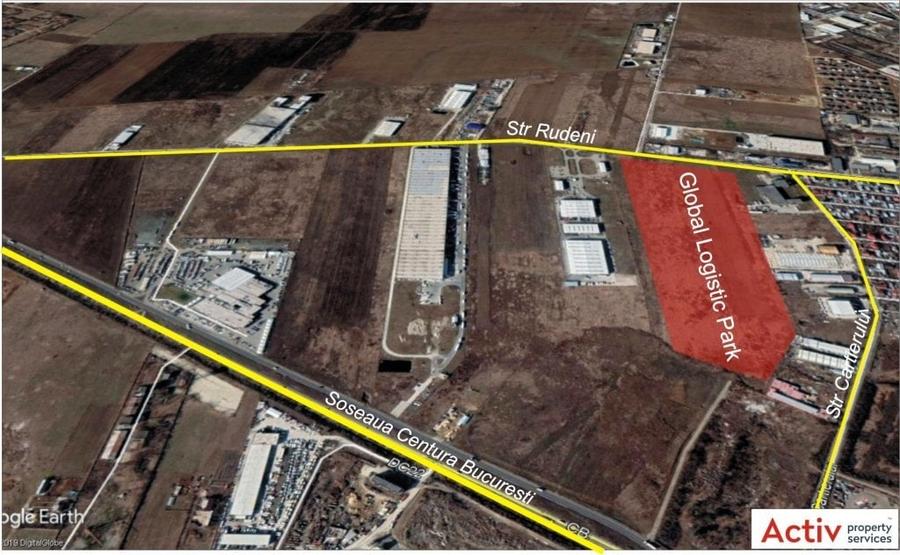 Spațiu industrial, de 72,900 mp, în Chitila