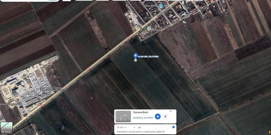 Teren de 30000 mp, în Brazi