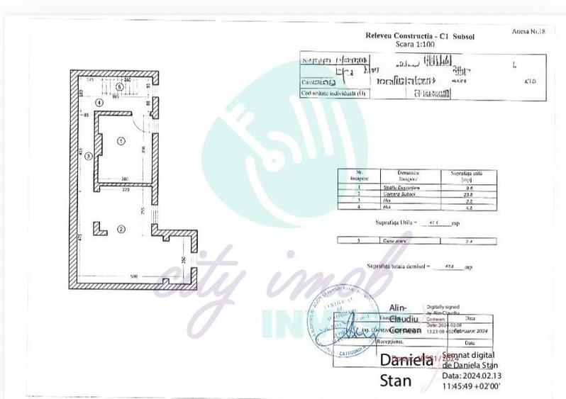 Casă individuală cu 4 camere cu Canalizare în Eminescu