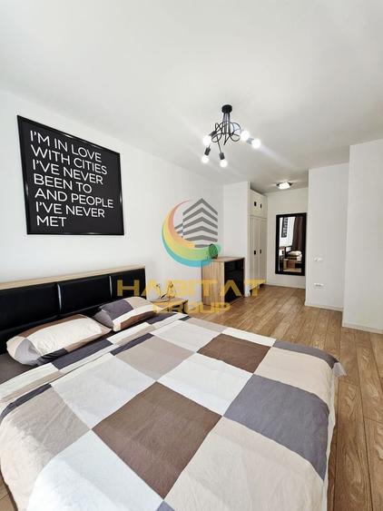 Apartament cu 2 camere nedecomandat, mobilat în Pipera