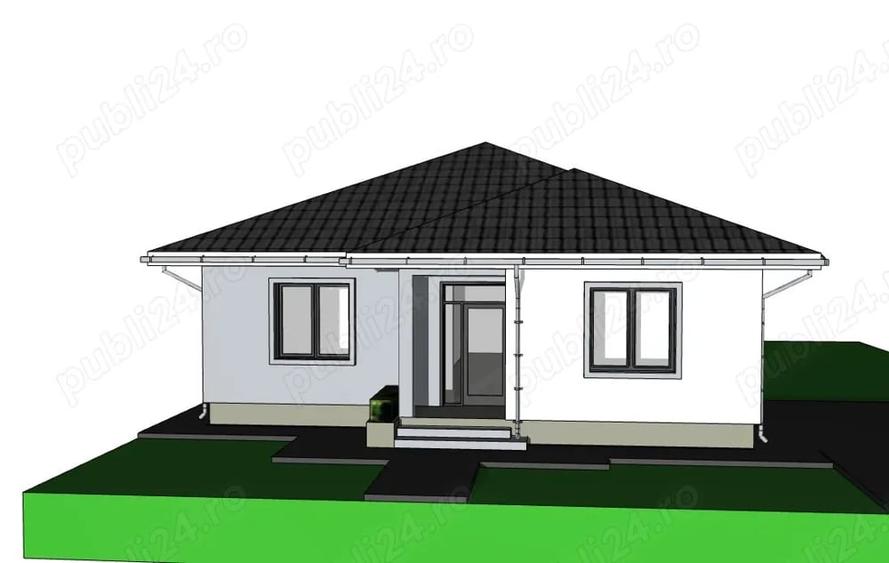 Casă cu 4 camere cu Teren 500 Mp în Livada de Bihor
