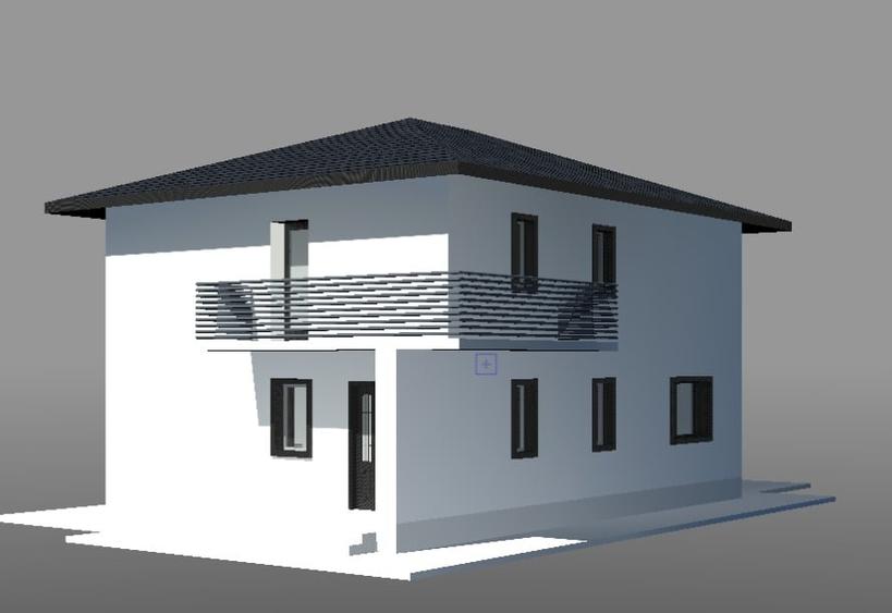 Casă individuală cu 3 camere cu Canalizare în Dancu