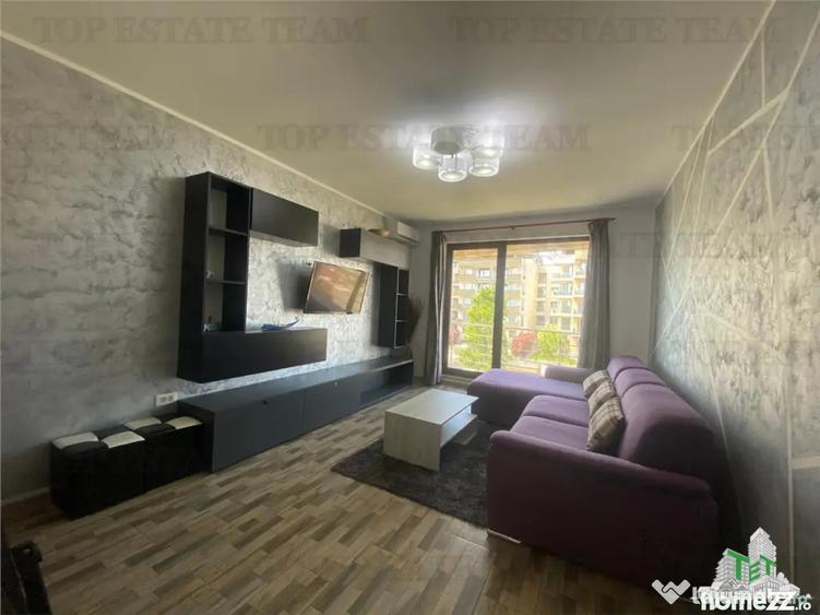 Apartament cu 2 camere decomandat, mobilat în Central