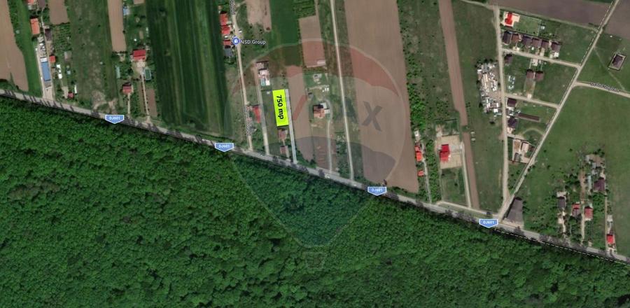 Teren Construcții intravilan de 752 mp, în Bolintin-Deal