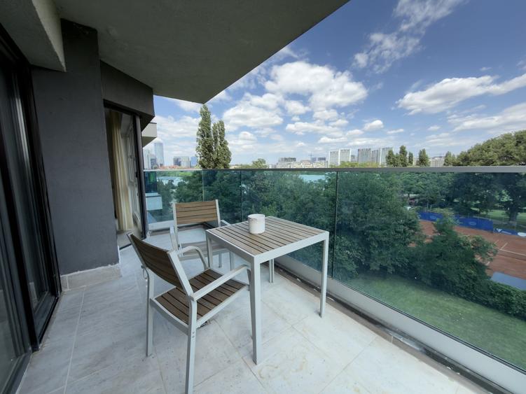 Apartament cu 2 camere semidecomandat, mobilat în Floreasca