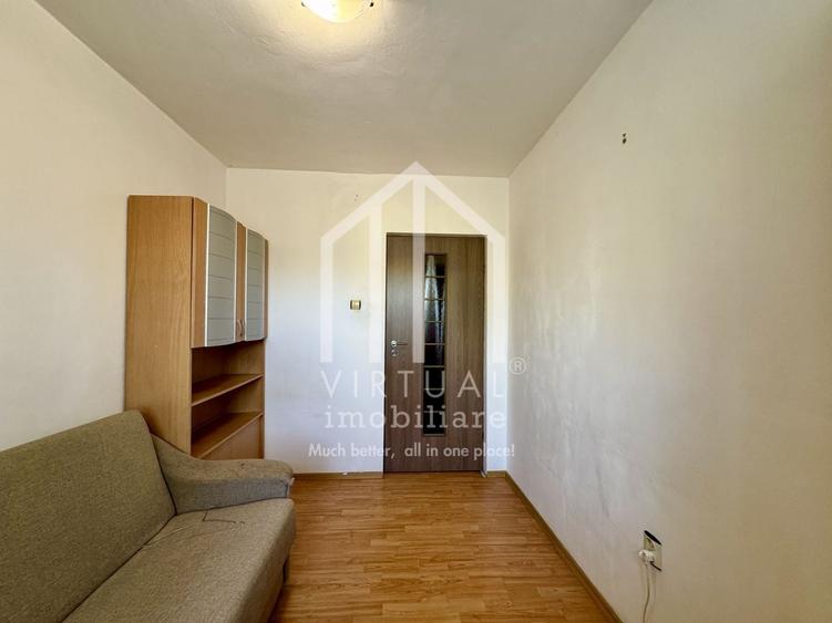 Apartament cu 3 camere semidecomandat în Hipodrom 3