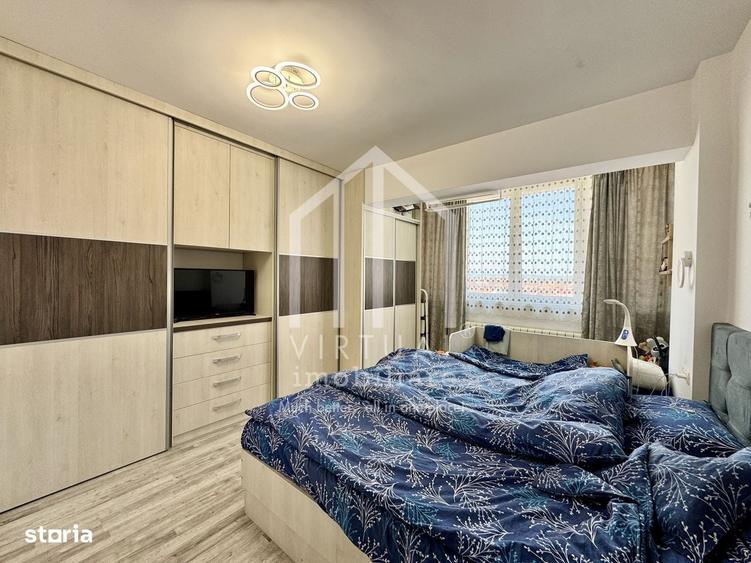 Apartament cu 3 camere, 75mp utili+3 balcoane, etaj 5/5, bloc cu lift - 1