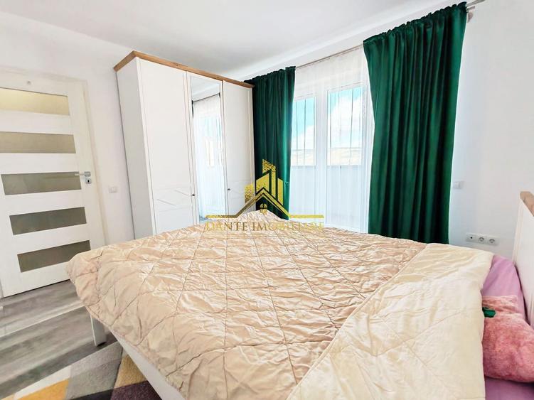 Apartament cu 2 camere semidecomandat, mobilat în Florești