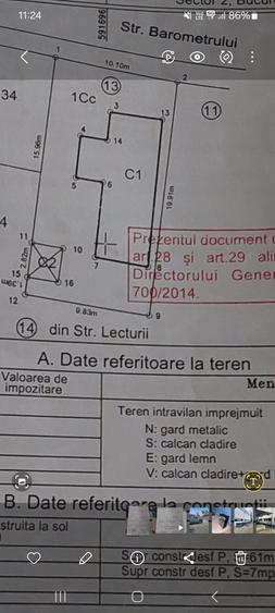 Casă cu 3 camere cu Teren 200 Mp în Exterior Vest