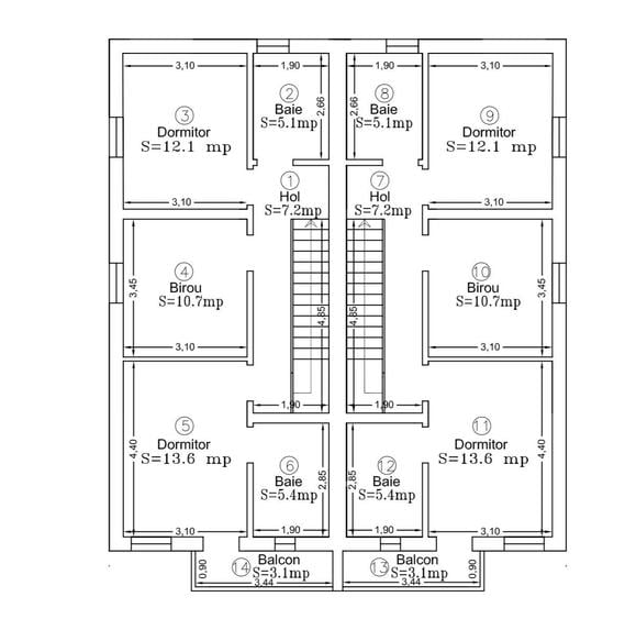 Duplex Premium 4 camere 3 bai | 111 mp utili | Mosnita | zona Penny - 4