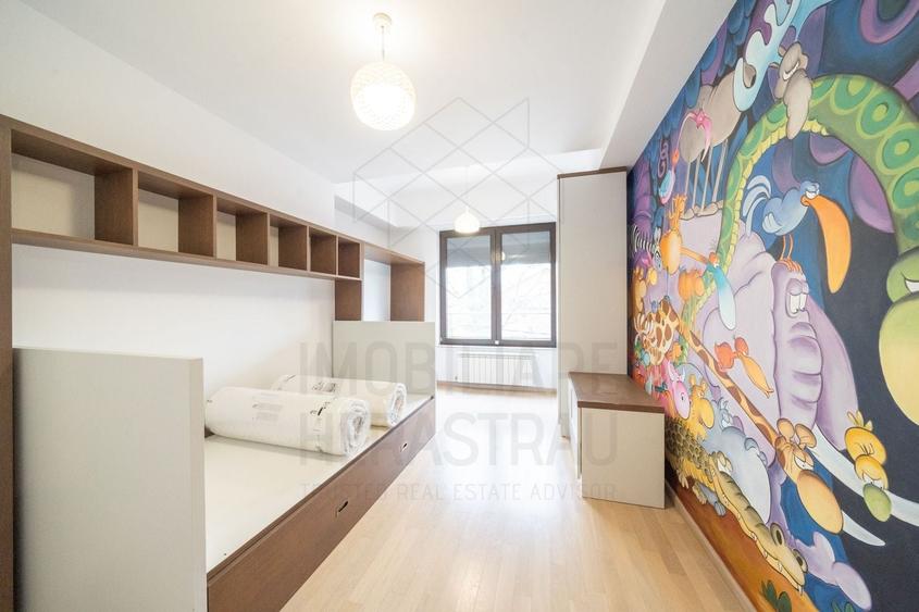 Apartament cu 6 camere decomandat, mobilat în Herăstrău