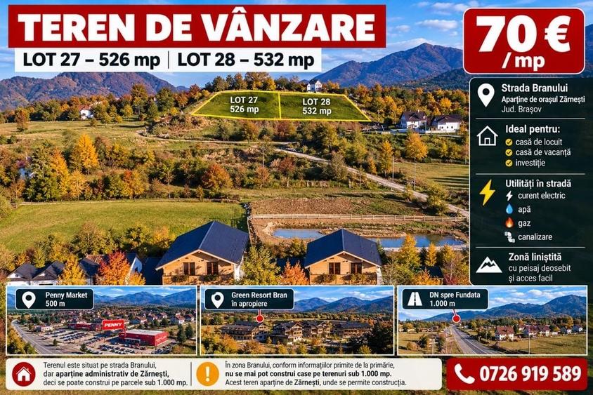 Spațiu comercial, în Bran