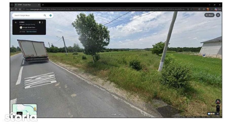 Vand teren intravilan Bucsani (Giurgiu) - 1600 mp - 2