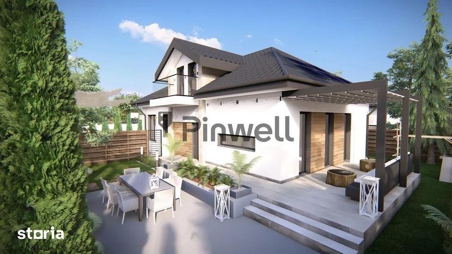 Casa premium P+M intr-un ansamblu exclusivist din Tunari | 5 camere | - 8