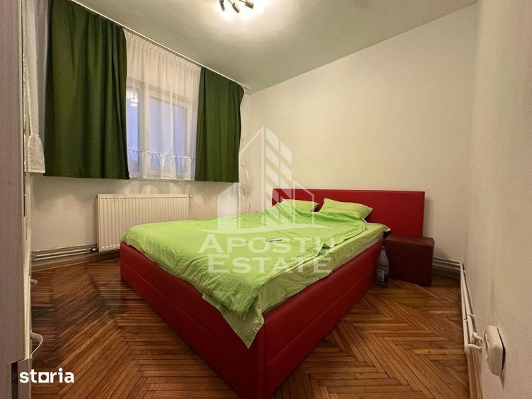 Apartament cu 2 camere semidecomandat, mobilat în Iosefin