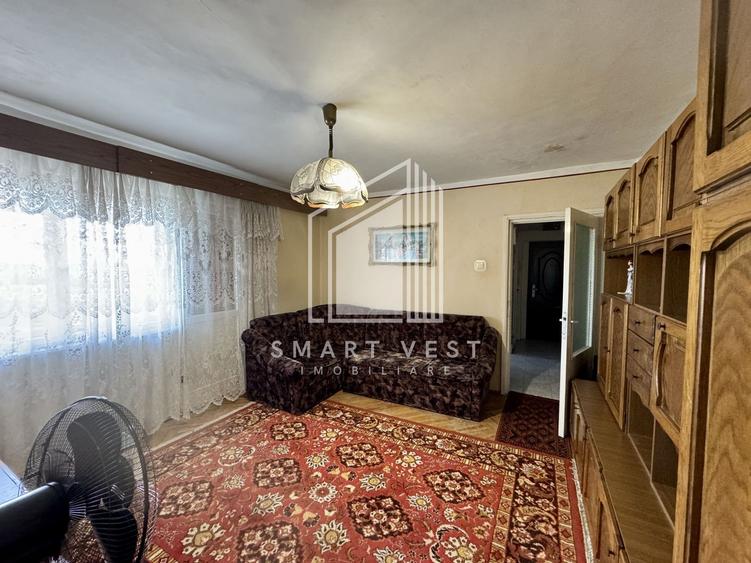 Apartament cu 2 camere semidecomandat, mobilat în Botizului