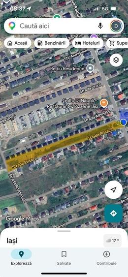 Teren de 6991 mp, în Rediu