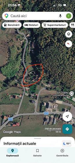 Teren de 1100 mp, în Sălicea