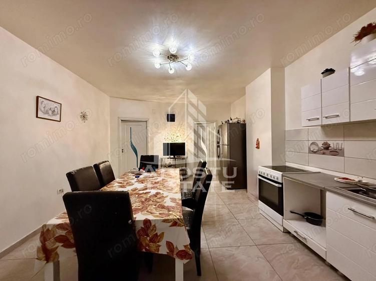 Apartament cu 2 camere semidecomandat în Lunei