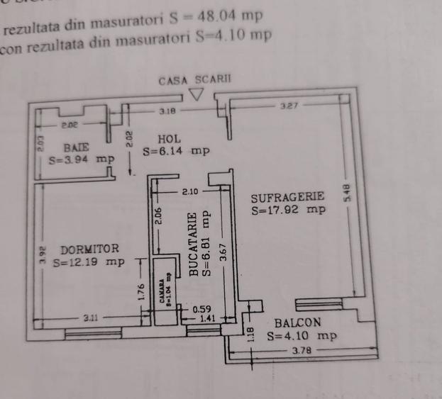 Apartament cu 2 camere decomandat, mobilat în Tomis II
