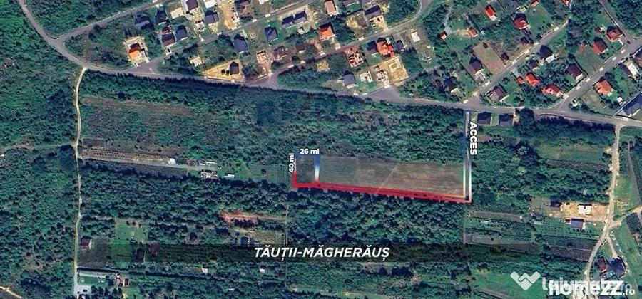 Teren în Tăuții-Măgherăuș