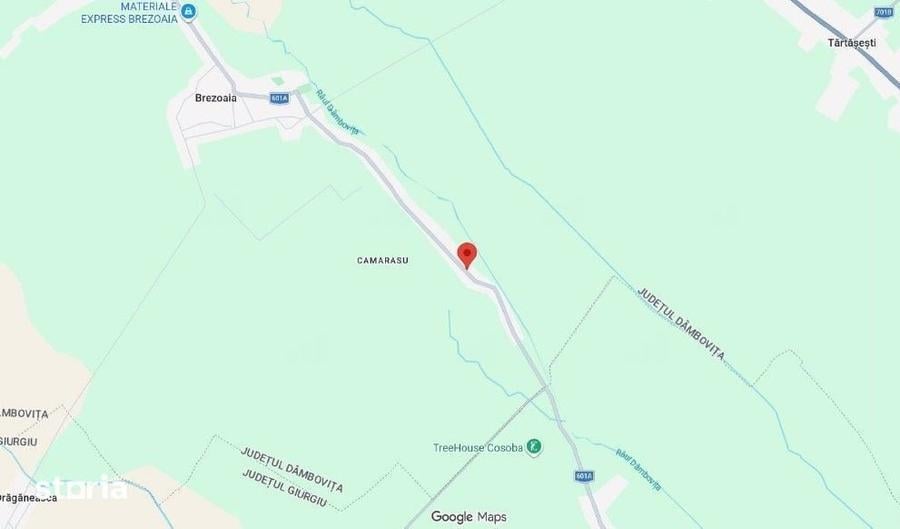 Casă cu 2 camere cu Teren 1500 Mp în Brezoaele