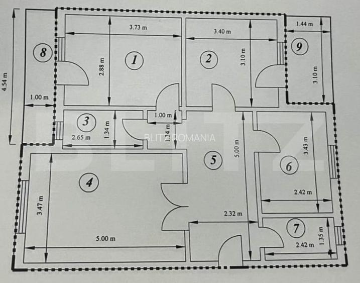 TARGU NEAMT !! Apartament 3 camere DECOMANDAT !!