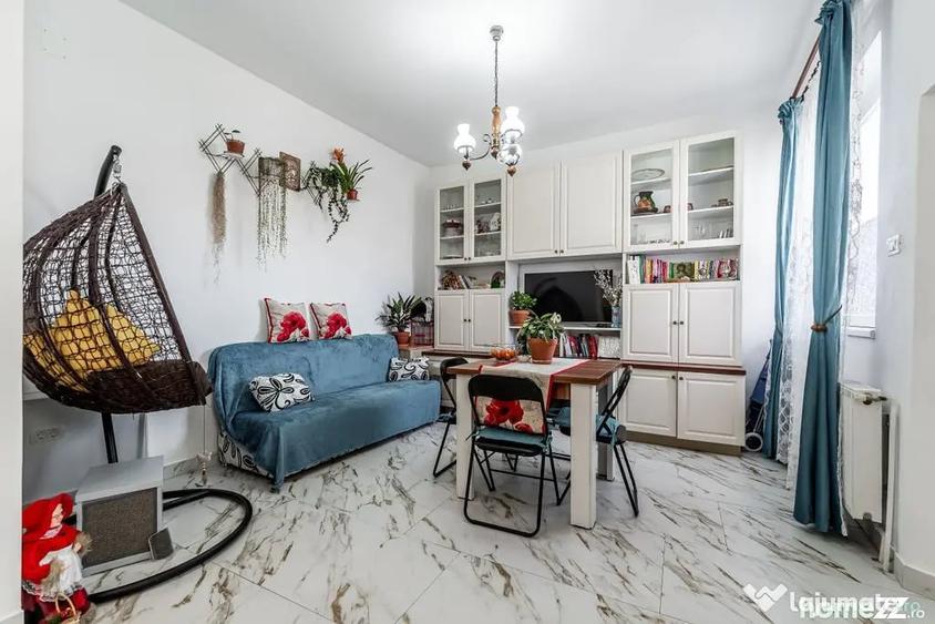 Apartament cu 2 camere semidecomandat în Central