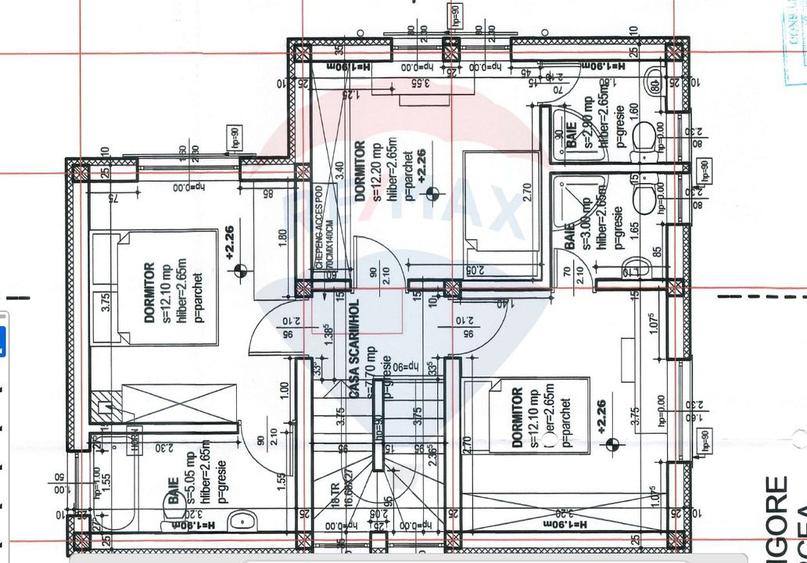 Casă individuală cu 7 camere cu Teren 350 Mp în Sălicea