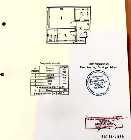 Garsonieră decomandată în Drumul Taberei