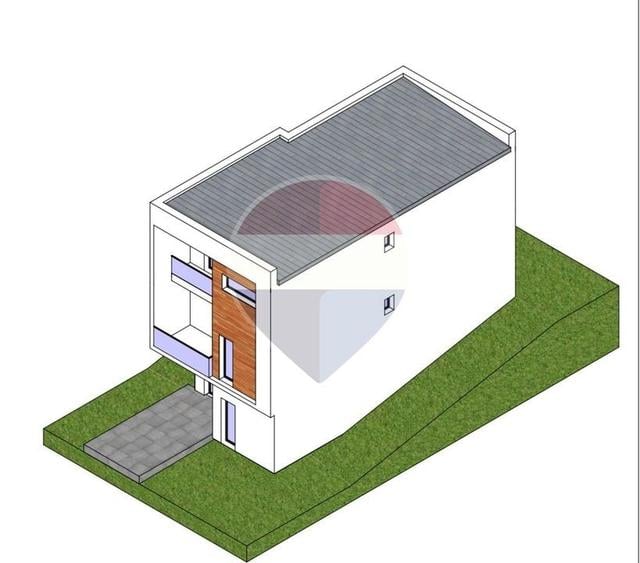 Casă individuală cu 5 camere cu Teren 230 Mp în Central